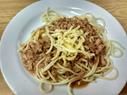 Krůtí maso po italsku, špagety